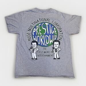 Step Brothers Prestige Worldwide Movie Graphic T Shirt Gray Mens Large